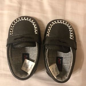 Janie & Jack leather baby mocs